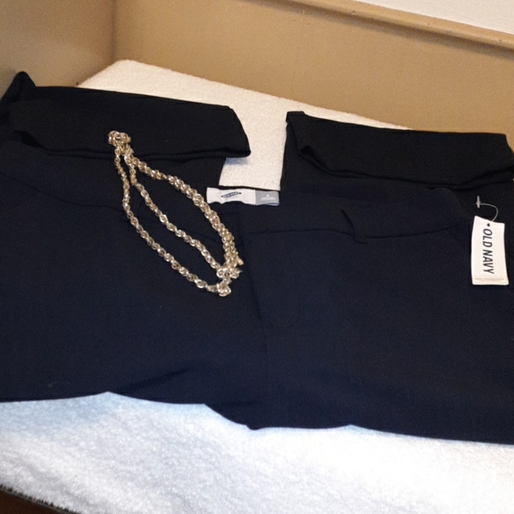 Old Navy navy blue size 8 regular dress pants